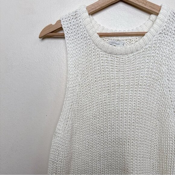 Gentle Fawn Womens Small Knitted Crew Neck Sleeveless Tunic Sweater - Picture 5 of 12